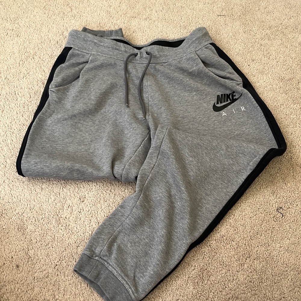 Grey thick Nike sweats